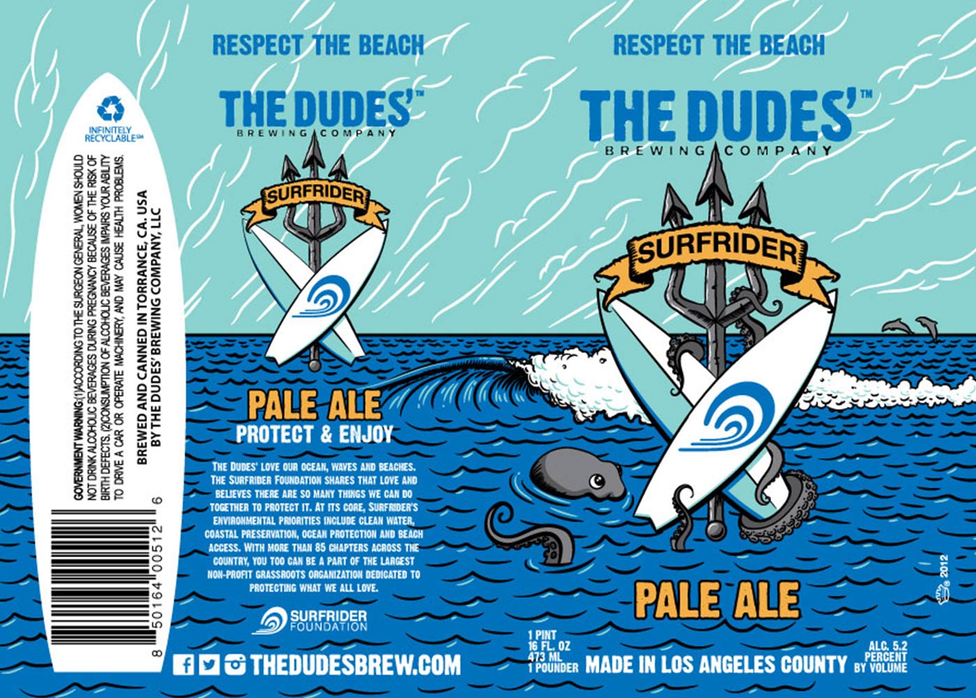 The Dudes Brewing Company design